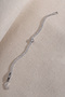 Silver Color Heart Figured Waterway Bracelet - 2