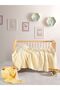Mylasahome Muslin Baby Blanket 100% Natural Cotton Light Yellow 100X120Cm