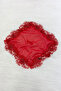 Red Bride Groom Handkerchief, Halay Handkerchief, Sequin Beaded, Wedding Henna Circumcision Promise Engagement - 6