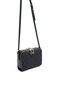 Black - Black Monogram Women's Crossbody Bag Sp888 - 4