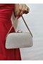 Women's Big Stone Golden Evening Clutch Night Chain ​​Wedding Bag