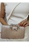 BEEGİ CONCEPT WOMEN'S EVENING DRESS LASER GOLD GOLD-CHAIN WEDDING NIGHT PARTY BAG - 3