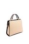 Nut - Brown Logo Women's Handbag Sp1166 - 4