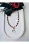 Christmas Themed Crystal Beaded New Year's Necklace - 3