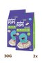 Rice Puffs Mini Pops – Gluten-Free Vegan Kids Snacks (2 X 30g)