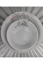 Porcelain Dream 12-Piece Plate Set for 6 People (Plate Bowl) - 2