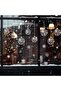 Snowflake Balls with Pendant Lamp Display Case Christmas Sticker New Year Ornament Glass Sticker Set - 2