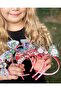 3D Dimensional Fancy Christmas Moving Sequins Glitter Big Transparent Bow Party Crown Birthday Crown
