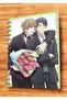 Yaoi BL Anime مقاس A5 دفتر ملاحظات حلزوني 50 ورقة
