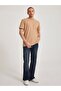 Beige T-shirt with pockets