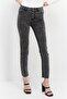 Women Skinny Fit Dark Wash Stretchable Denim, Grey