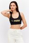 Women Sportswear Fit Non Padded Training Sports Bra, Black