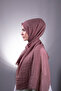 Dusty Rose Plain Classic Shawl Wrapped Shawl 202104_18 - 3