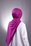 Wine Plain Classic Shawl Viscose Fabric Lycra Combed Cotton 202101_08 - 4