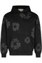 Printed Sweatshirt Tracksuit Top and Bottom Set - 2