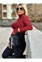 071543 Burgundy Transparent Sweater - 3