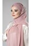 Powder Back Tie Shawl Chiffon with Pearls 1901_06 - 4