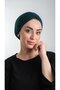 Emerald Practical Ready-made Interlaced Hijab Bonnet Fukuro Glittered Gathered 2116_37