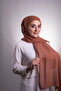 Dark Tile Practical Ready-To-Wear Shawl with Chiffon Tube Bonnet 3001_29 - 4