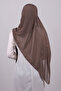 Mink-silver Back Tied Shawl Chiffon Three-Striped Glitter Pleated 1835_1001 - 3