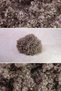 Mink Hair Clip Gray 1009_10