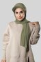 Water Green Practical Instant Hat Hijab Shawl Sandy Plain 3008_58