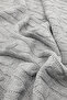 Biocotton Knitwear Pompom Tv Blanket - Gray - 3