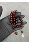High-End Powder Amber Rosary with Wheel Cut Moire - 2