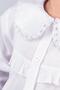 Girls' School Shirt with Lace Detail, Ages 9-12 - 5