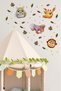 Animals Themed Kids Room Sticker Set