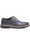 Blackheart 203 Navy Blue Leather Men's Daily Casual Shoes - 2