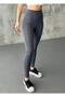 Women's High Waist Diving Fabric Raised Leggings - 2