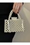 Pearl Handbag - Pearl Bag - Evening Dress Bag - Pearl Bag - Pearl Bead Bag - Invitation Bag -Bride - 7