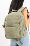حقيبة ظهر متوسطة الحجم خفيفة للغاية ومتعددة الجيوب مناسبة للمدرسة الثانوية والمدرسة المتوسطة (الموديل: 571-3E)