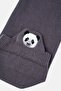 Panda Pull Socks - Gray - 2