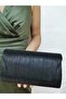 Women's Evening Dress Laser Black Shiny Chain Wedding Night Party Bag