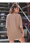 Women's Tshirt Comfortable Fit Plain Unprinted Cotton Crew Neck Summer Daily Wear - 3