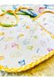 Pack of 6 Mixed Color Liquid Proof Lace-Up Baby Food Bibs - 3