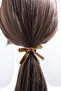 Brown Velvet Bow Model Elastic Buckle 2 Pieces - 3