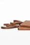 New year's series reindeer presentation cutting board %100 pine wood - 3