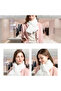 Kaşkol Neck Collar Scarf Plush Fur Scarf Bib, Soft All-Round Cold Protection Neck Thickened - 4