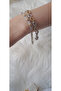 Zircon Stone Vip Heart Bracelet - 3