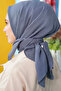 Women's Hijab Mio Caz Scarf Hijab Gray - 2