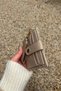 Velina Minimal Wallet with Keychain and Card Holder Detail - 2