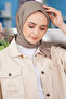 Women's Hijab Mio Caz Scarf Hijab Mink