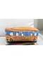 Pencil Case with Bus Figure