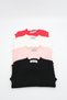 Girl's Ribbed Knitted Fabric Badi (Piece of 4) - 2