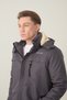 Water and Wind Resistant Removable Hooded Men's Jacket - 2