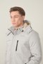 Water and Wind Proof Removable Hooded Men's Coat - 2