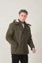 Water and Wind Proof Removable Hooded Men's Coat - 4
